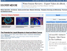 Tablet Screenshot of discoverymedicine.com
